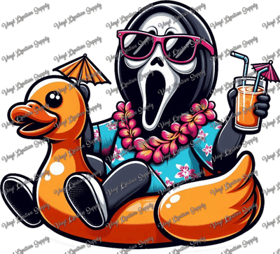 Ghost Face Summer Duck - Vinyl Creation Supply