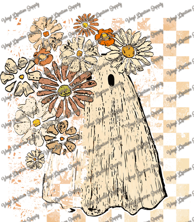 Ghost Flowers Grunge - Vinyl Creation Supply