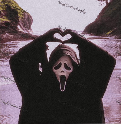 Ghostface Heart Hands - Vinyl Creation Supply