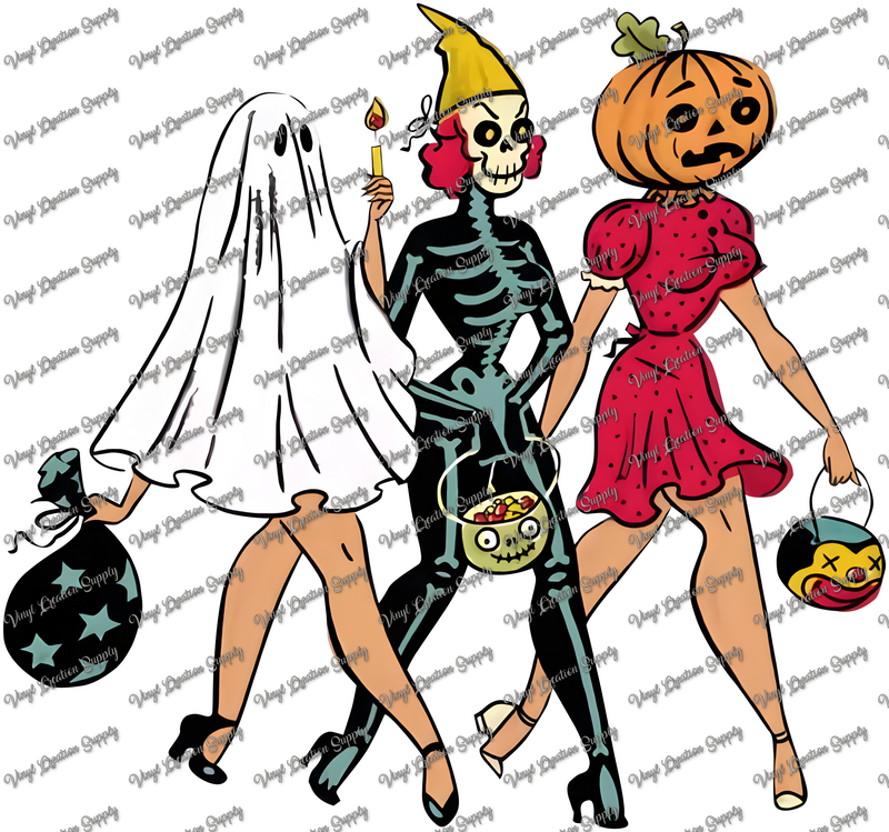 Ghouls Walk Halloween