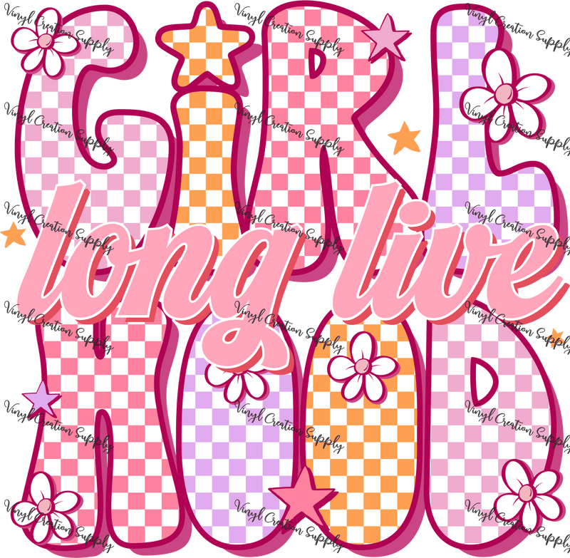 Girl Hood Pink - Vinyl Creation Supply