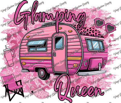 Glamping Queen Pink - Vinyl Creation Supply