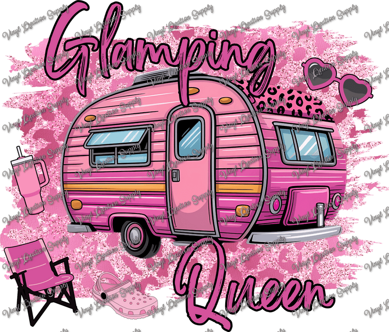 Glamping Queen Pink - Vinyl Creation Supply