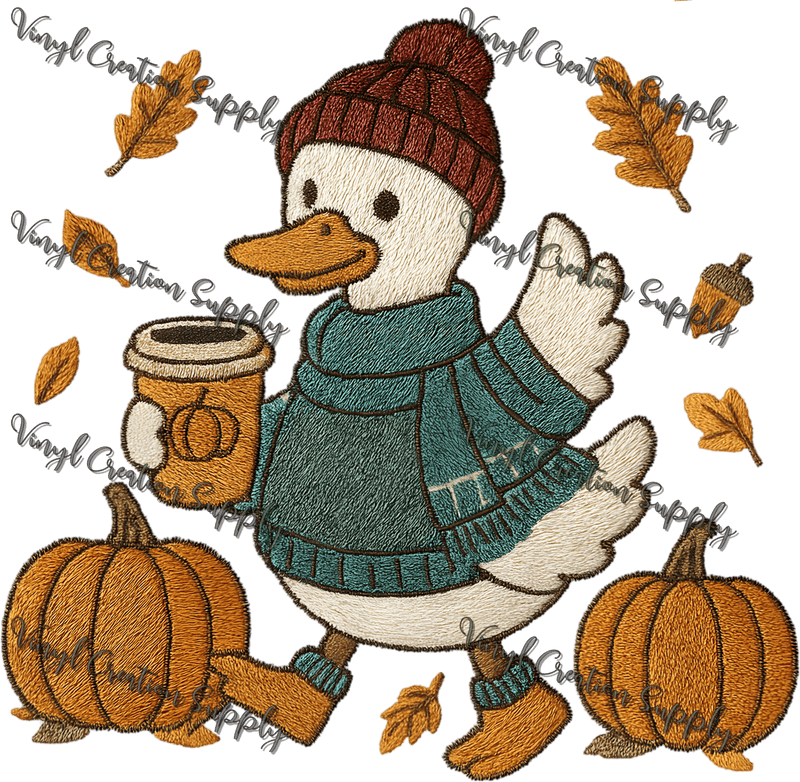 Goose Fall Faux Patch - Vinyl Creation Supply