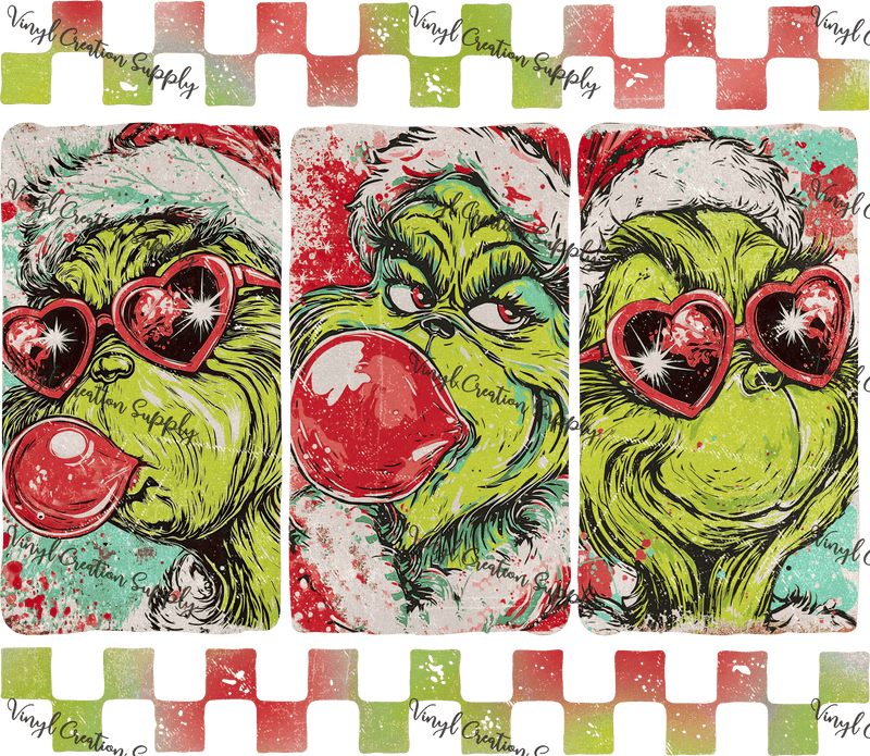 Greenguy Bubble Collage - Vinyl Creation Supply