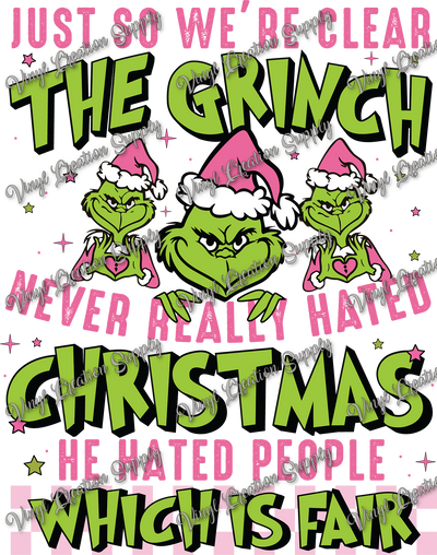Greenguy Hate Christmas
