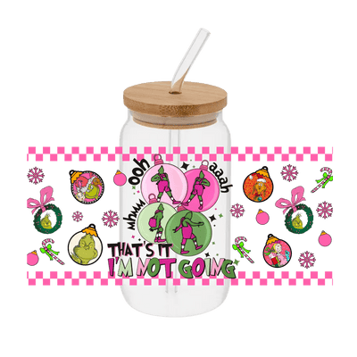 Grinch - 18 – Printed Libby Wrap (9.5" x 4.3" UV DTF) - Vinyl Creation Supply