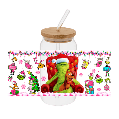 Grinch - 3 – Printed Libby Wrap (9.5" x 4.3" UV DTF) - Vinyl Creation Supply