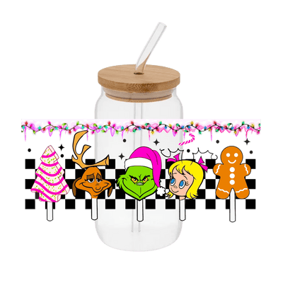 Grinch - 9 – Printed Libby Wrap (9.5" x 4.3" UV DTF) - Vinyl Creation Supply
