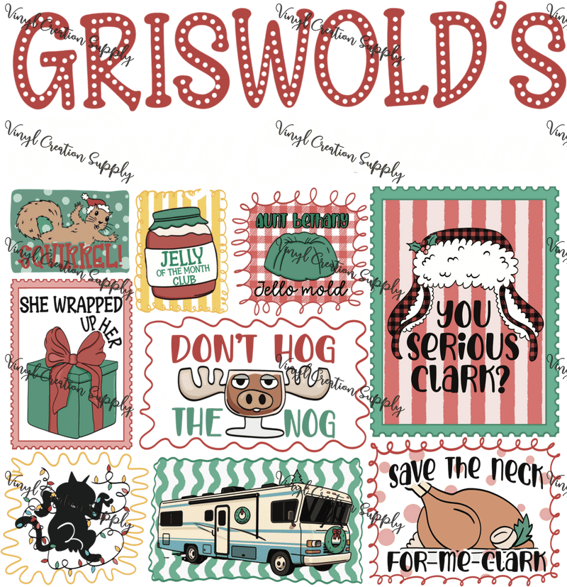Griswolds Collage 1 - Vinyl Creation Supply