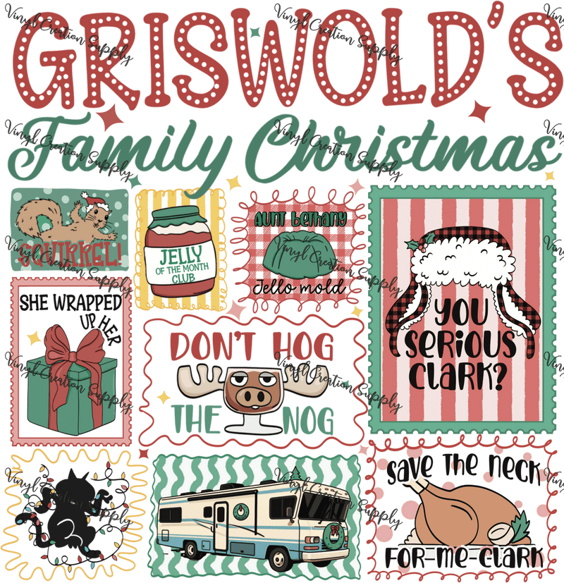 Griswolds Collage 3 - Vinyl Creation Supply
