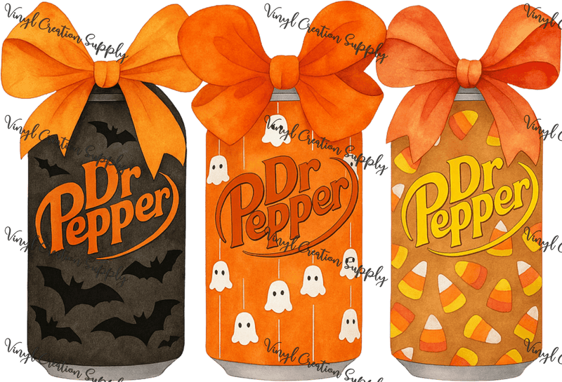 Halloween Dr Pepper - Vinyl Creation Supply