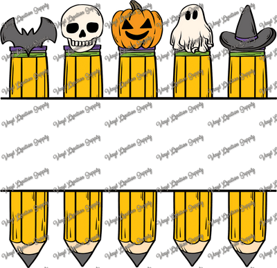 Halloween Pencils - Vinyl Creation Supply