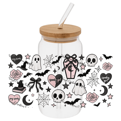 Halloween Skull Ghost Wrap - Vinyl Creation Supply