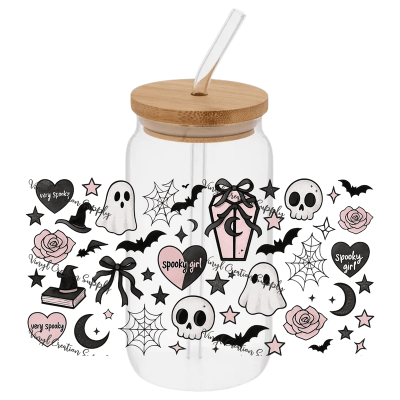 Halloween Skull Ghost Wrap - Vinyl Creation Supply