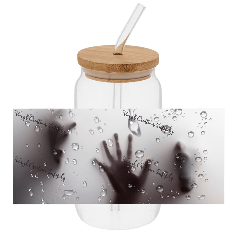 Handprint Glass 1 - Vinyl Creation Supply