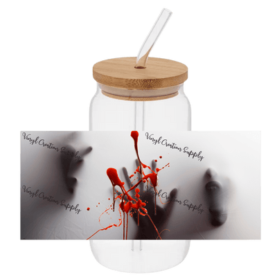 Handprint Glass 3 - Vinyl Creation Supply