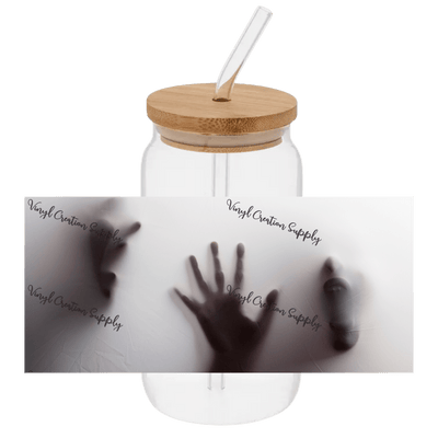 Handprint Glass 4 - Vinyl Creation Supply