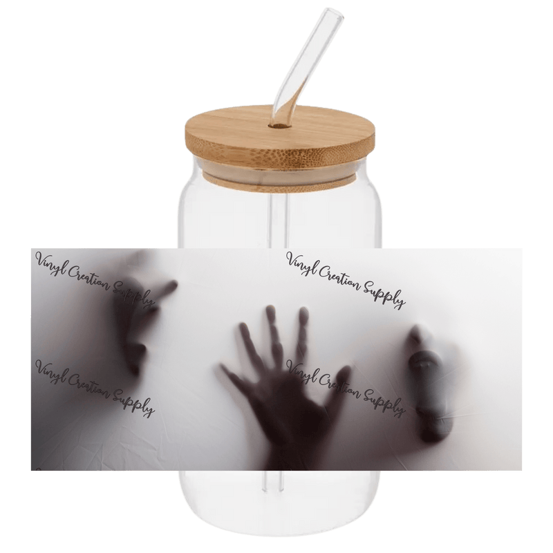 Handprint Glass 4 - Vinyl Creation Supply