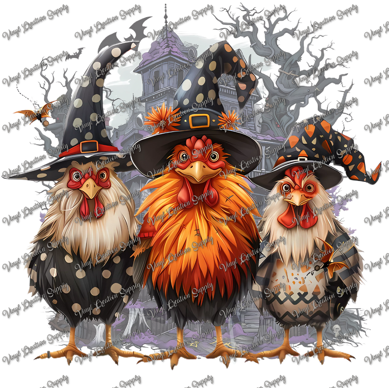 Haunted House Chickens