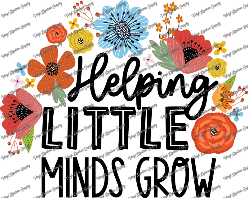 Helping Little Minds Grow Floral