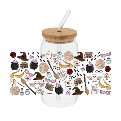 Hogwarts Magic Cup Wrap – Printed Wrap - Vinyl Creation Supply