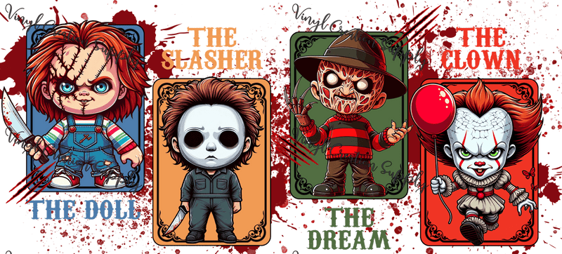 Horror Cards - Vinyl Creation Supply