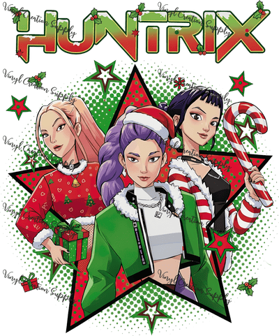 Huntrix Christmas - Vinyl Creation Supply