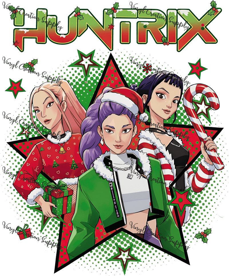 Huntrix Christmas - Vinyl Creation Supply