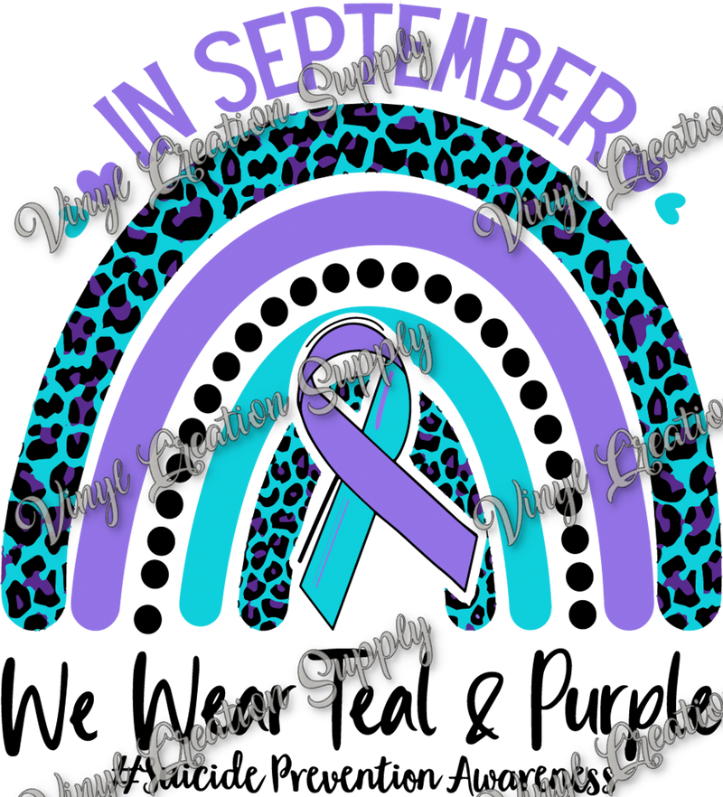 In September We Wear Teal Purple 3