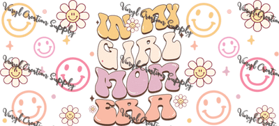 Girl Mom Era Wrap – Printed Libby Wrap (9.5" x 4.3" UV DTF) - Vinyl Creation Supply
