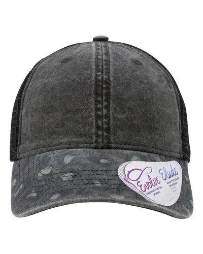Ponycap Messy High Bun Ponytail Adjustable Mesh Trucker Baseball Cap Hat - Vinyl Creation Supply