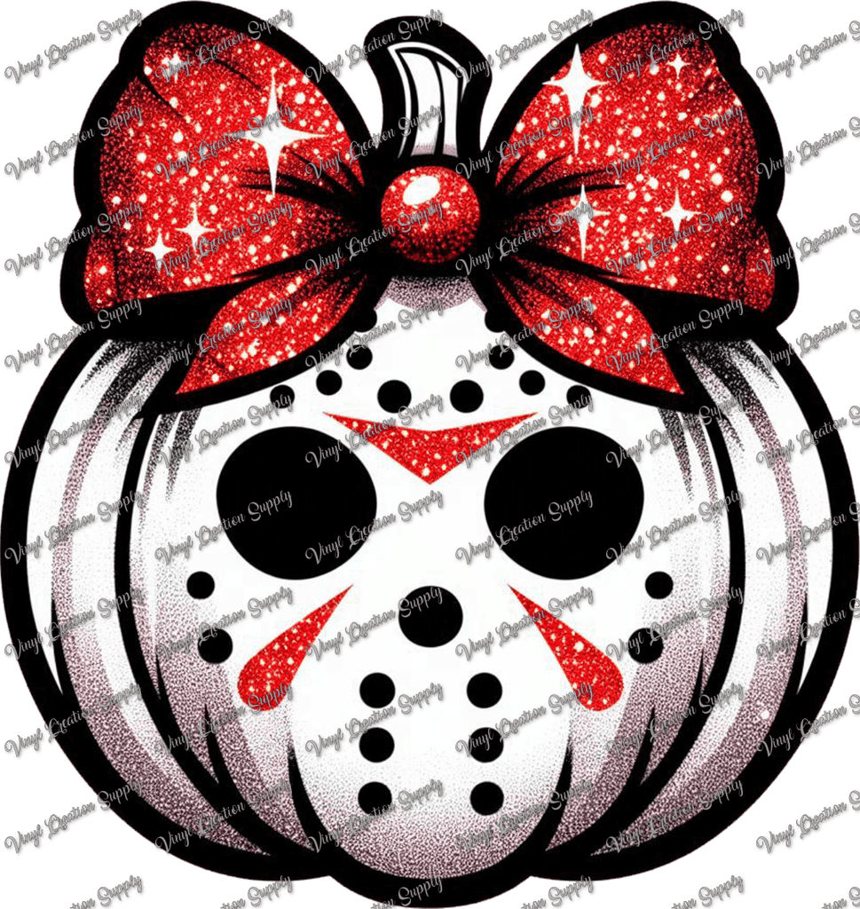 Jason Pumpkin Red Bow – Vinyl Creation Supply jason-pumpkin-red-bow-vinyl-creation-supply