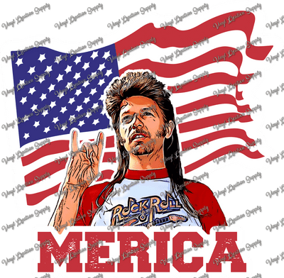Joe Dirt Merica Grunge - Vinyl Creation Supply