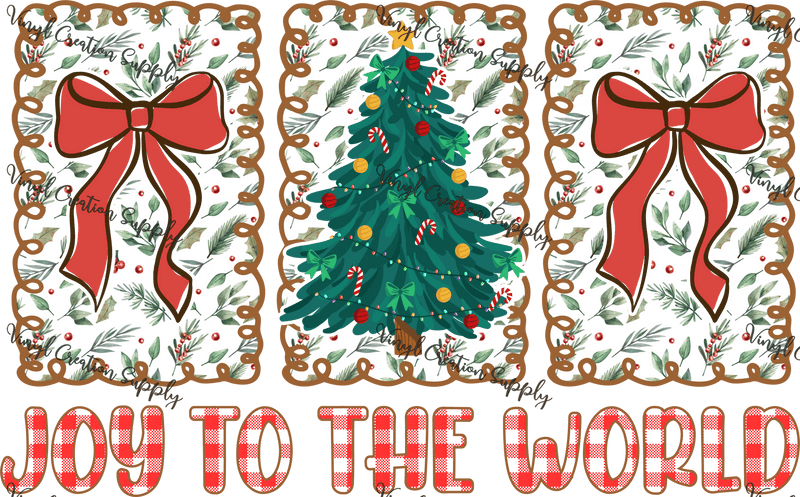 Joy To The World 3 - Vinyl Creation Supply
