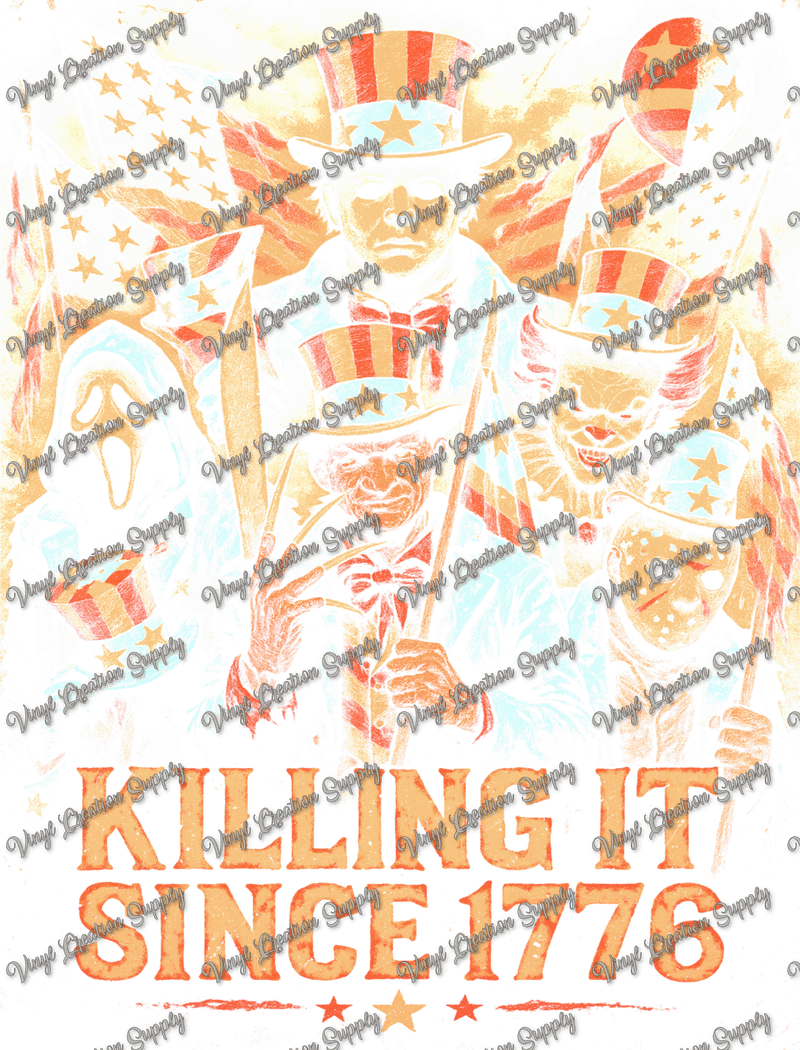 Killing It Since 1776 - Vinyl Creation Supply