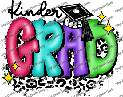 Kinder Grad Colorful - Vinyl Creation Supply