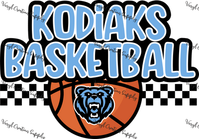 Kodiaks Basketball - Vinyl Creation Supply