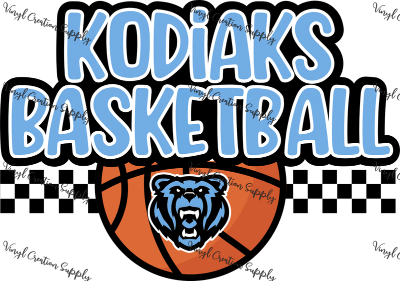 Kodiaks Basketball - Vinyl Creation Supply