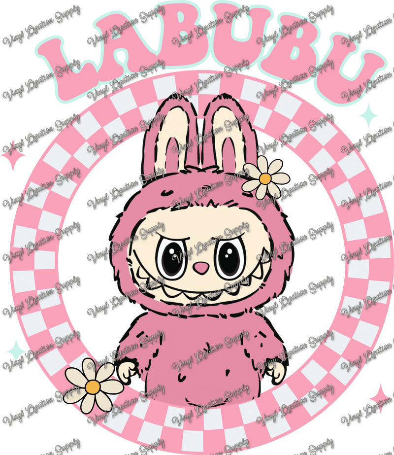 Labubu Pink - Vinyl Creation Supply