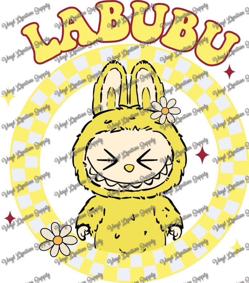 Labubu Yellow - Vinyl Creation Supply