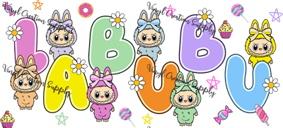 Labubu Colorful - Vinyl Creation Supply