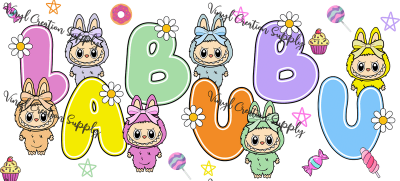 Labubu Colorful - Vinyl Creation Supply