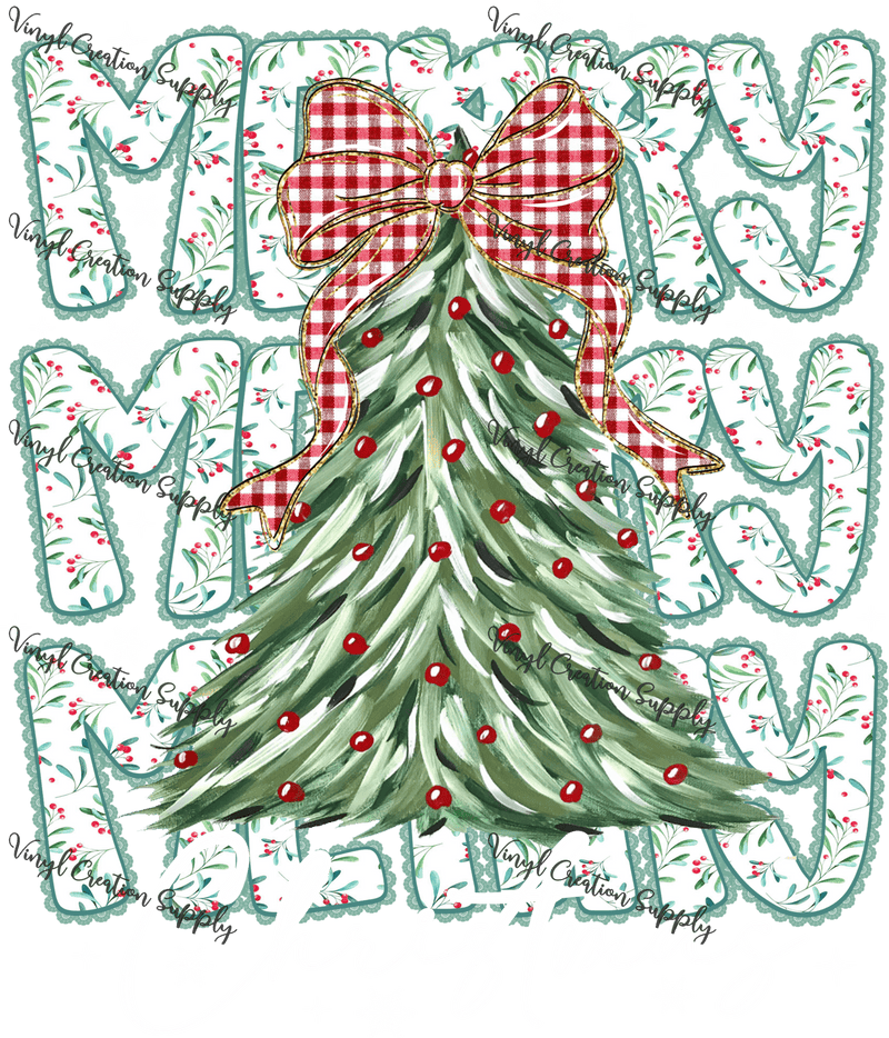 Lace Merry Christmas 2 - Vinyl Creation Supply