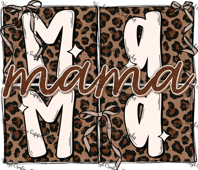 Leopard Mama 1 - Vinyl Creation Supply
