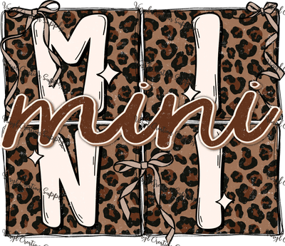Leopard Mini 1 - Vinyl Creation Supply