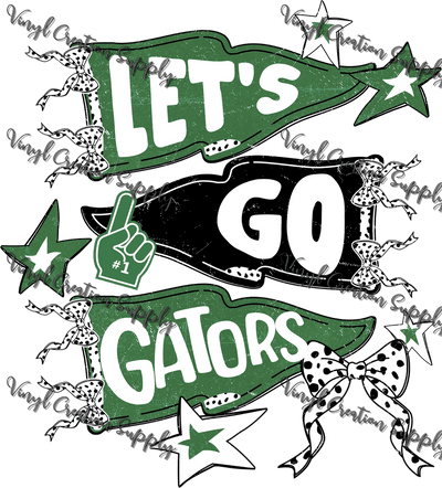 Let's Go Gators - Vinyl Creation Supply