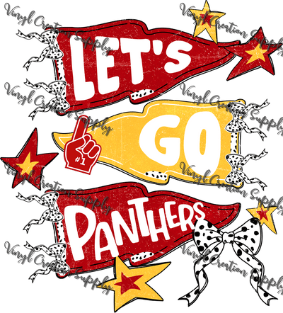 Let's Go Panthers - Vinyl Creation Supply