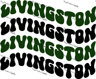 Livingston x4 Wave - Vinyl Creation Supply