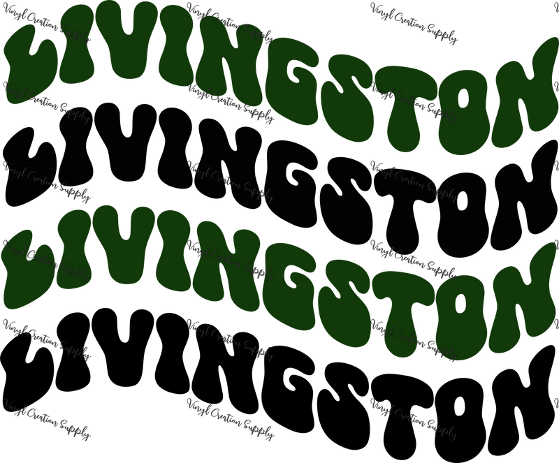 Livingston x4 Wave - Vinyl Creation Supply